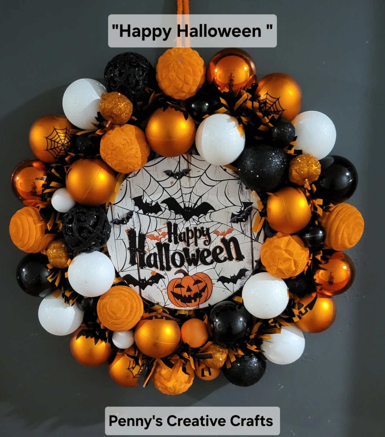 Halloween Ornament Wreaths - photo 2