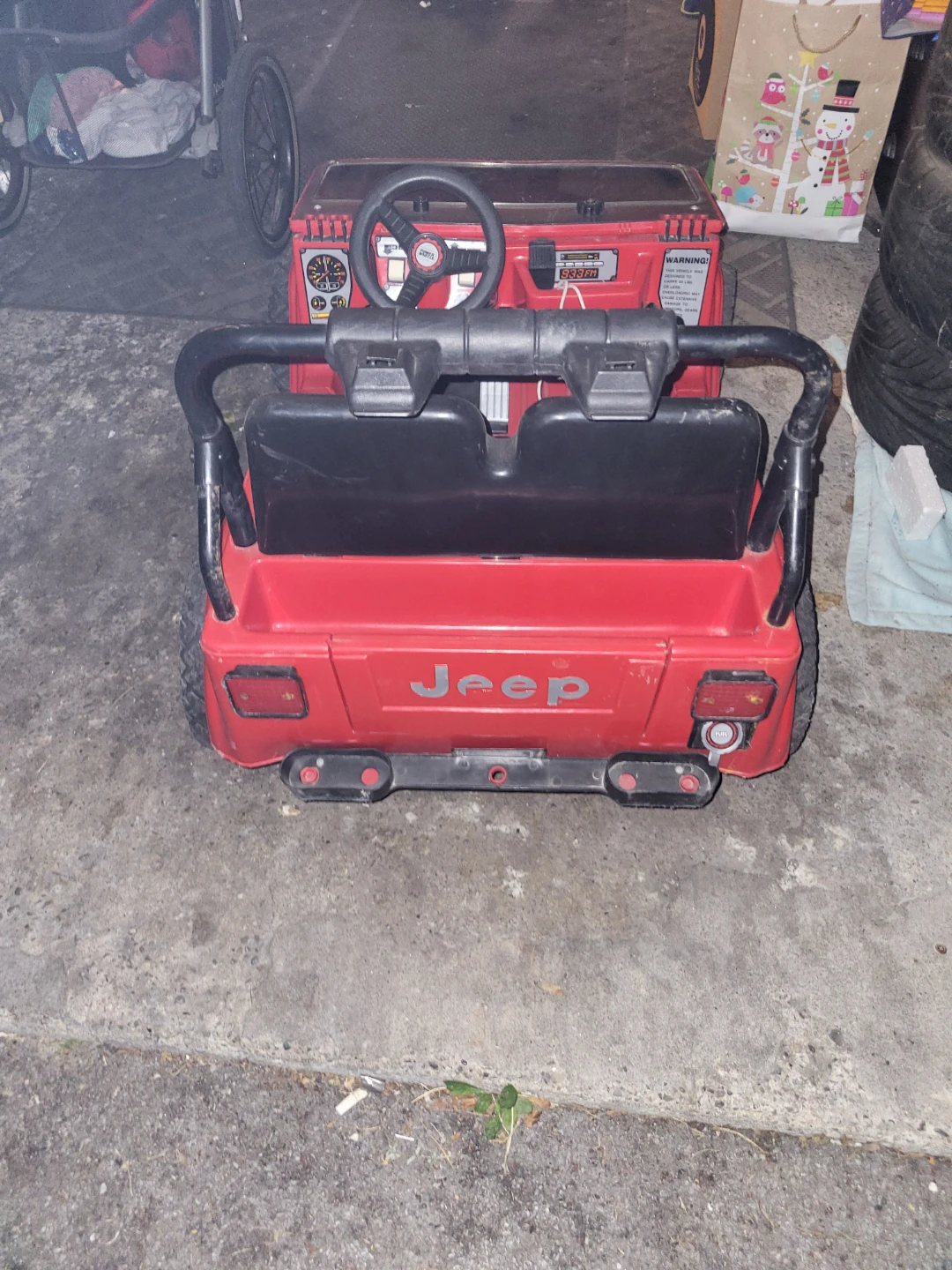 Power wheels 4×4 red jeep - photo 4