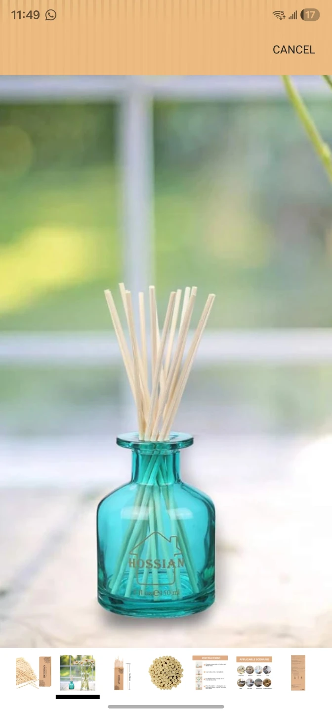 HOSSİAN Reed Diffuser Sticks (120pcs)