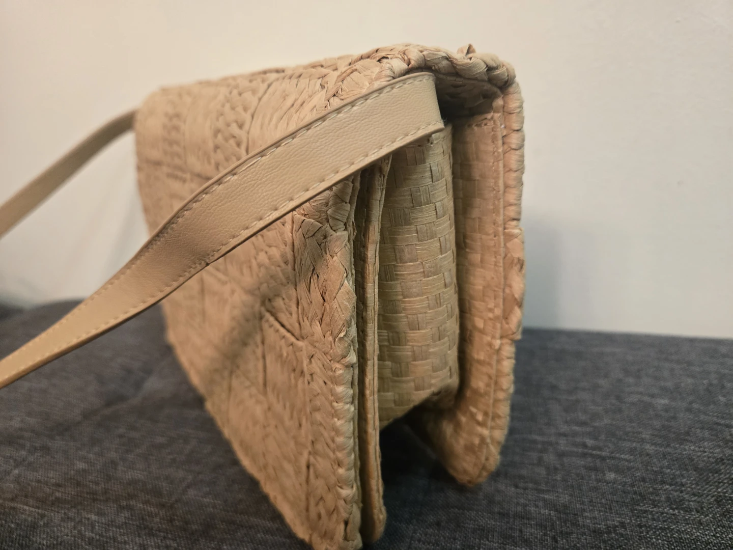 Woven Straw Crossbody Bag - photo 2