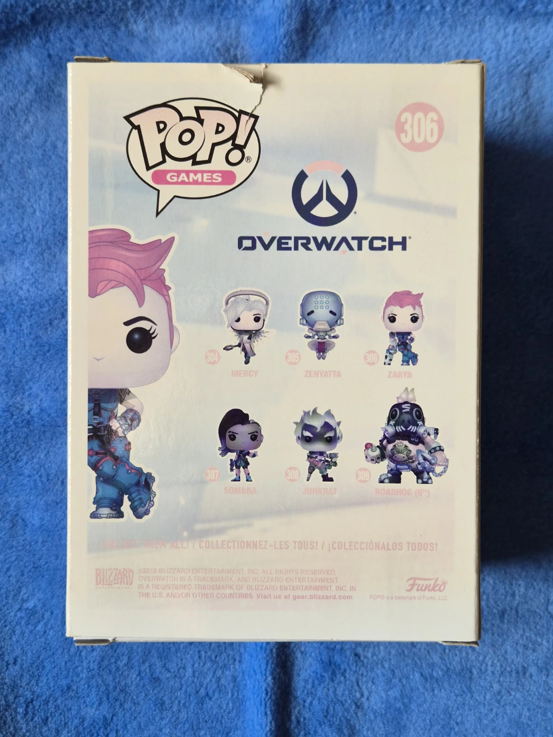 Read Bio | #306 Zarya (Overwatch) Funko Pop - photo 3
