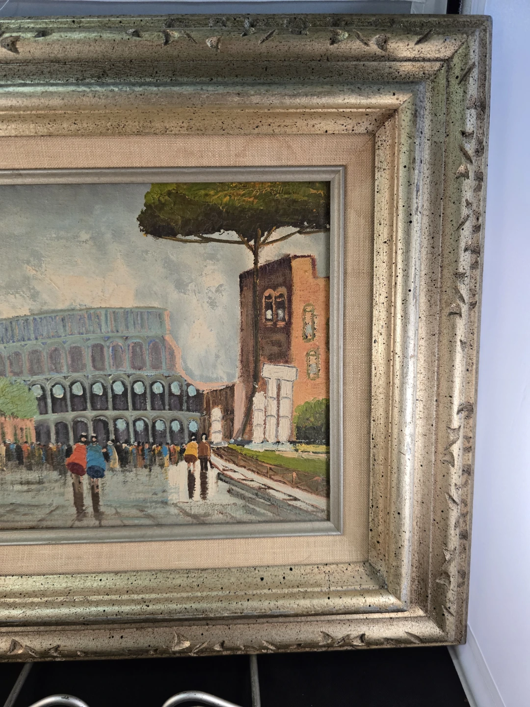 Framed Painting of the Colosseum in Rome - photo 3