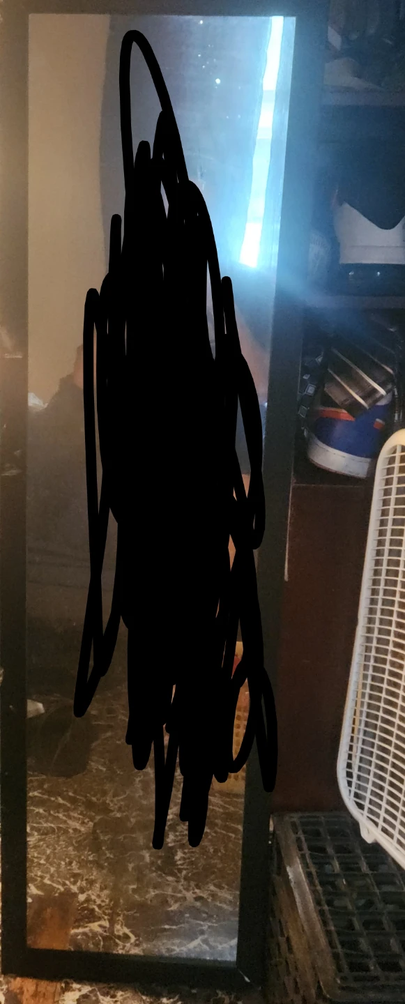 Full Length Mirror – Black Frame