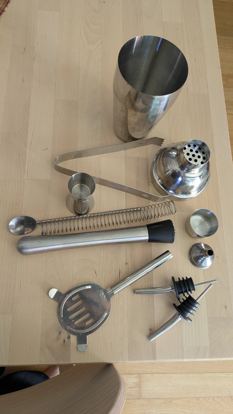 11-Piece Stainless Steel Barware Set - photo 2