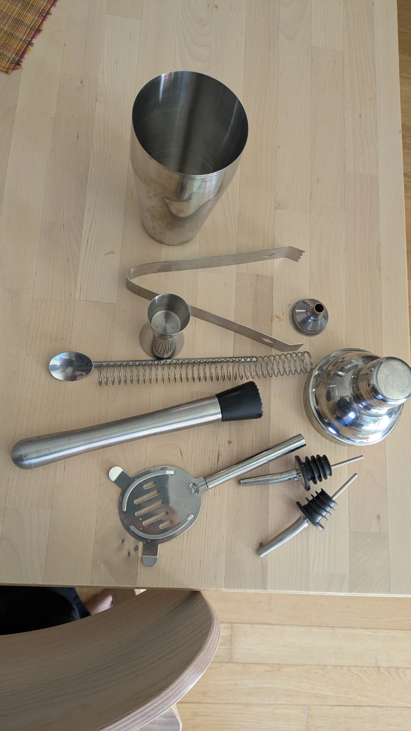11-Piece Stainless Steel Barware Set - photo 3