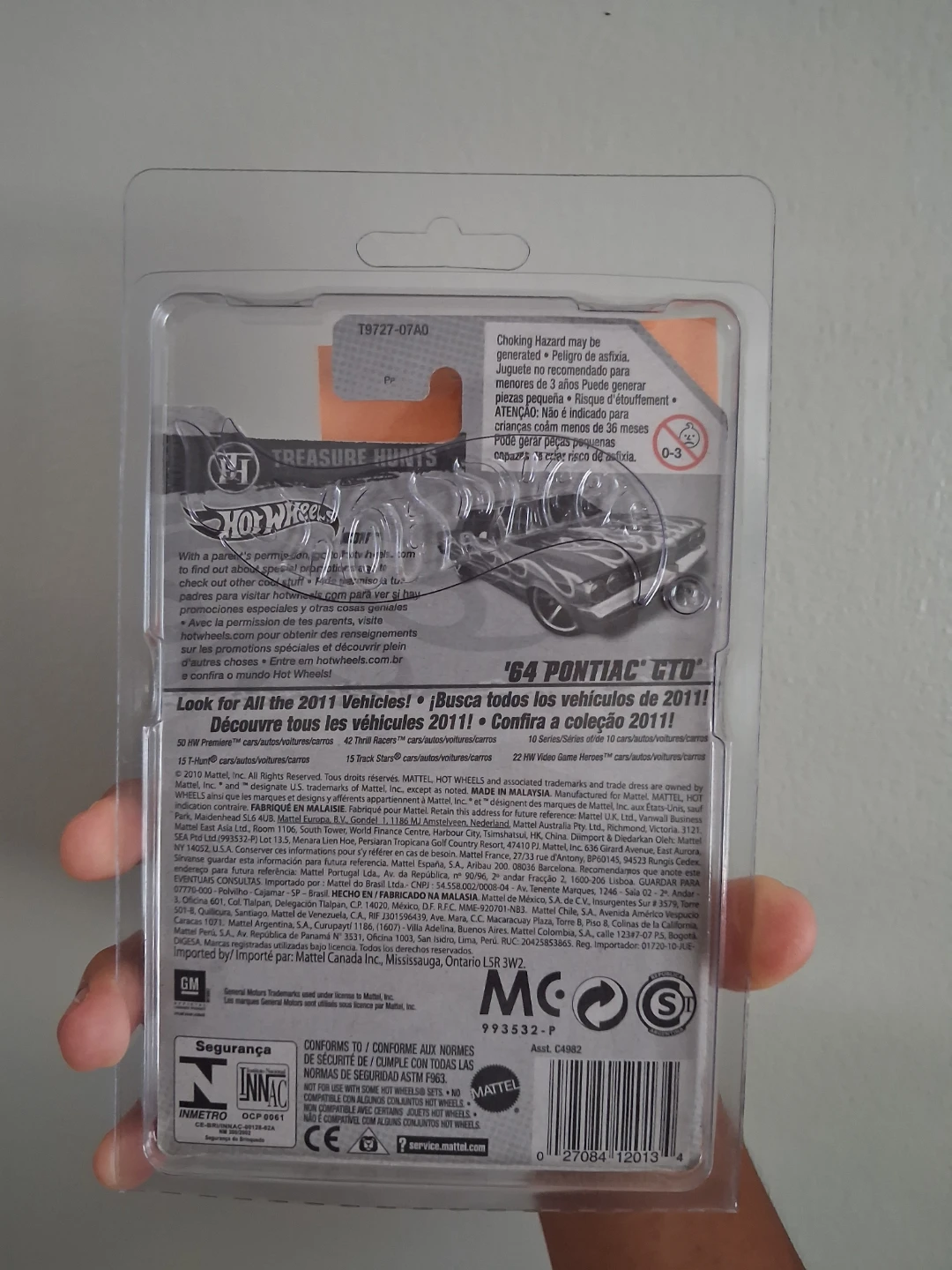 Hot Wheels 2011 '64 Pontiac GTO Treasure Hunt - photo 2