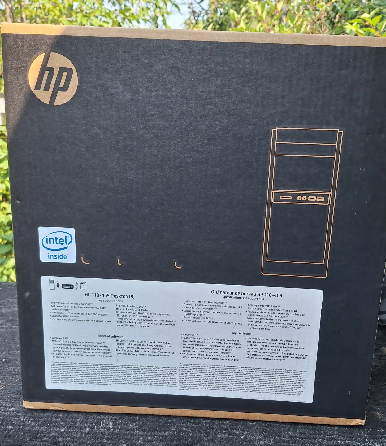 (New in box) HP 110-469 Desktop PC - photo 2