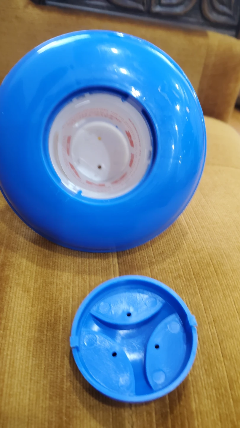 Blue and White Pool Chlorine Dispenser - photo 2