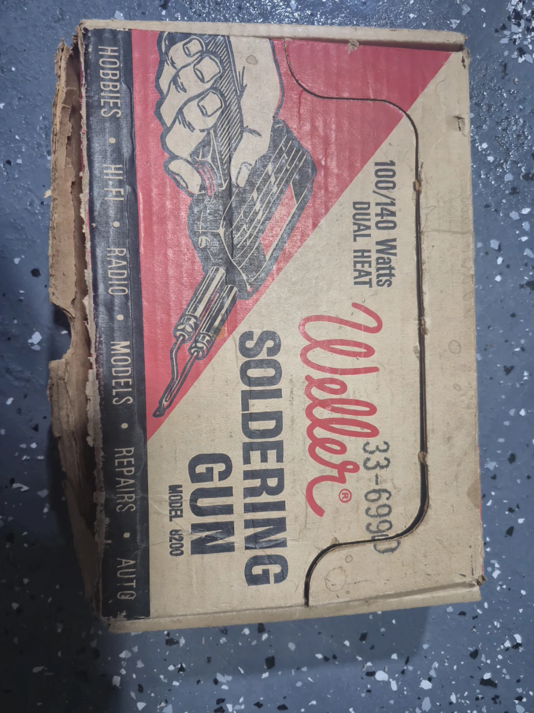 Weller Soldering Gun Model 8200 Dual Heat