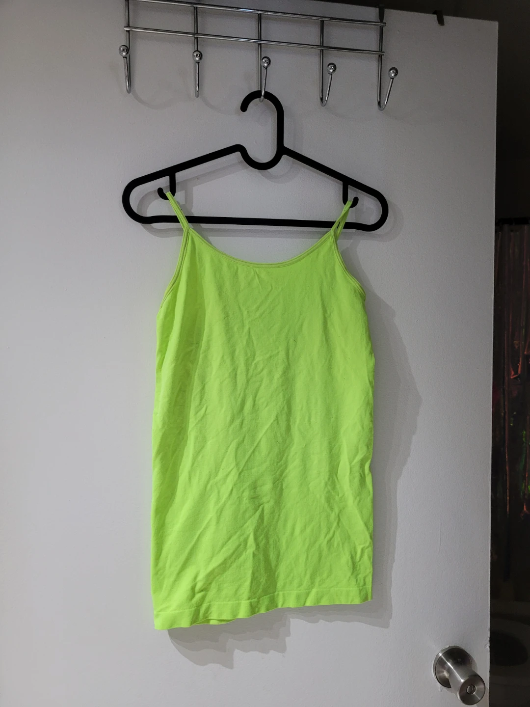 Neon Green Camisole Tank Top