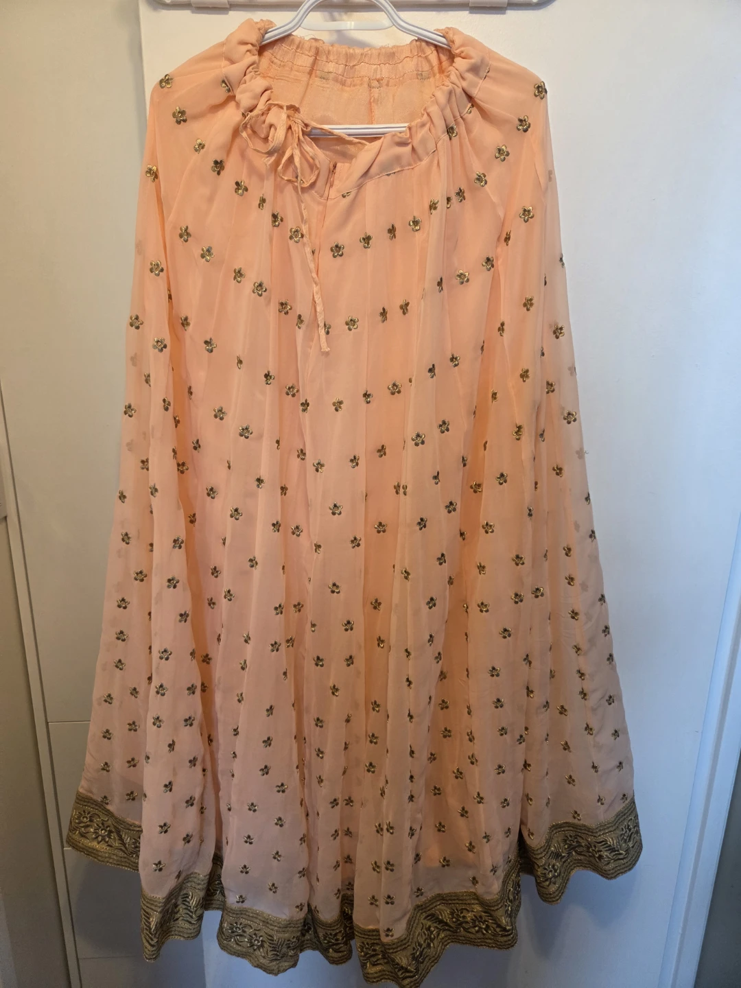 Peach Lehenga 3- piece set - photo 5