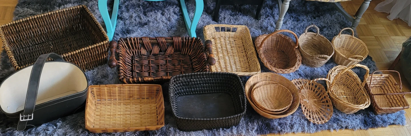 Collection Of Assorted Baskets