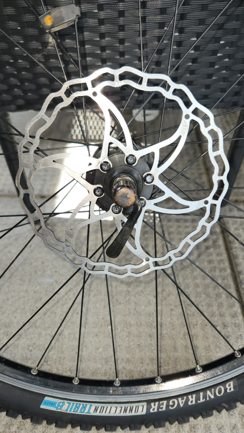 Vuelta front bicycle rim full setup - photo 2