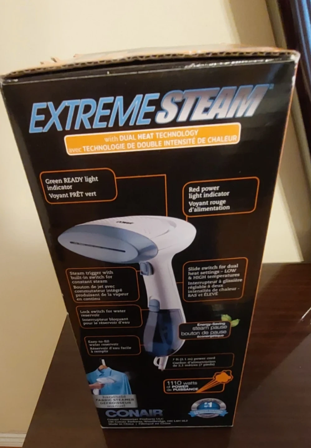 Conair Extreme Steam Handheld Fabric Steamer - photo 2
