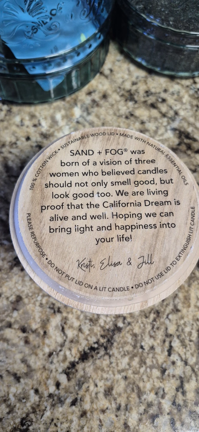 NEW Sand + Fog Montecito Candle - photo 2