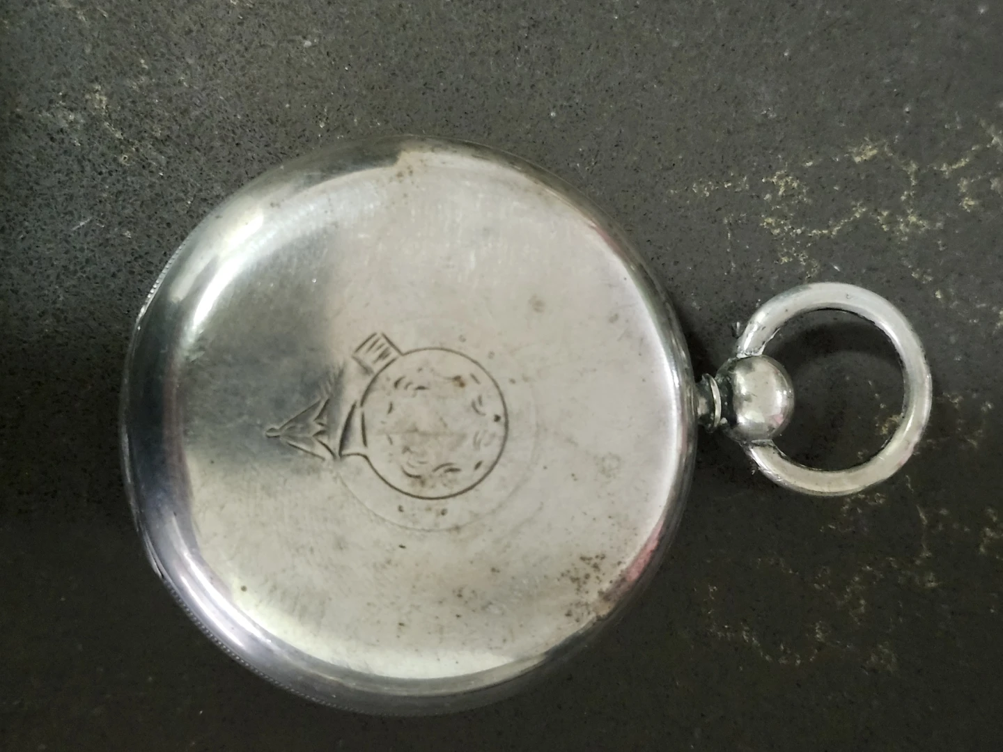 Sterling Silver Pocket Watch - photo 3