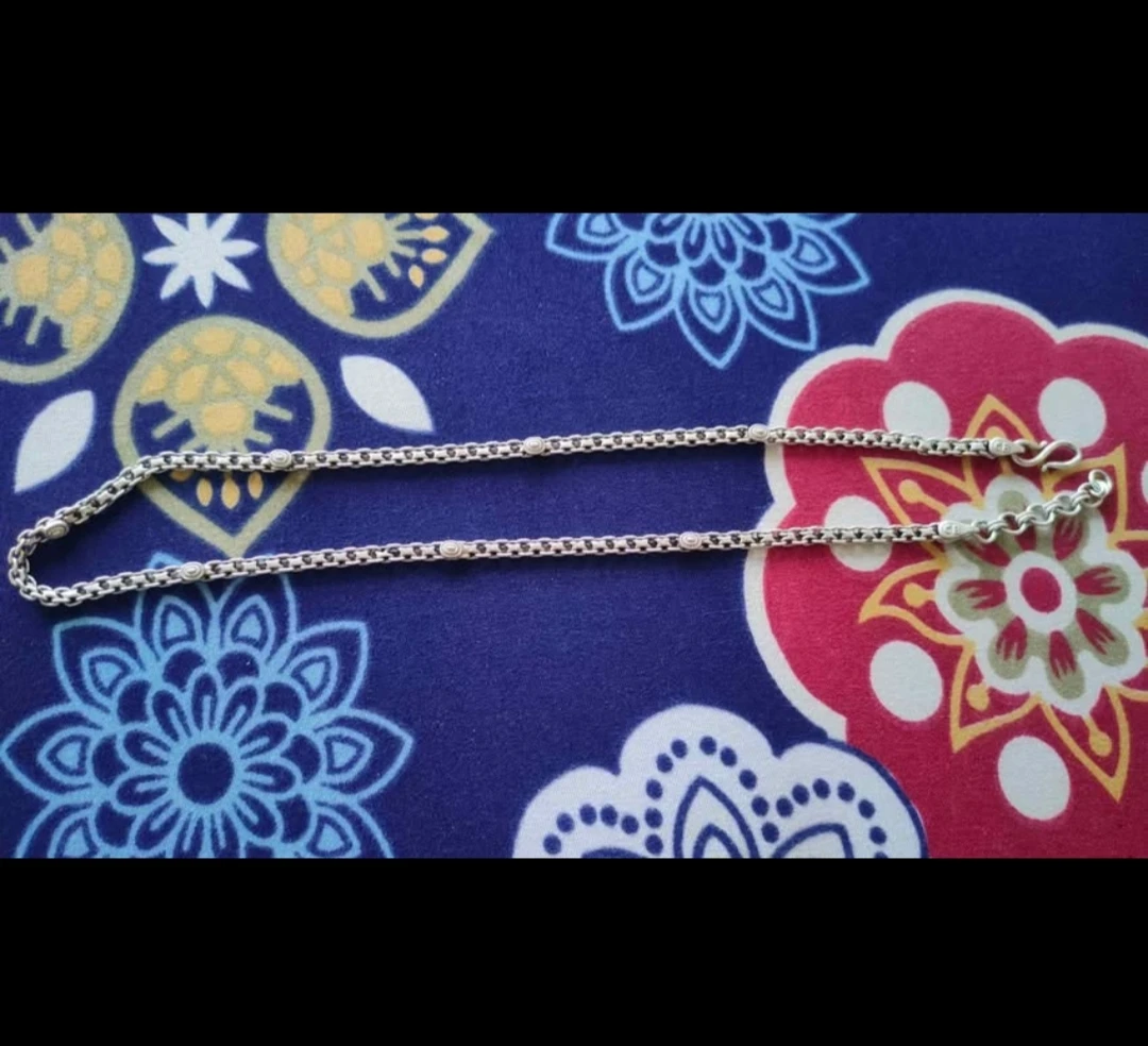 Silver waist chain for baby