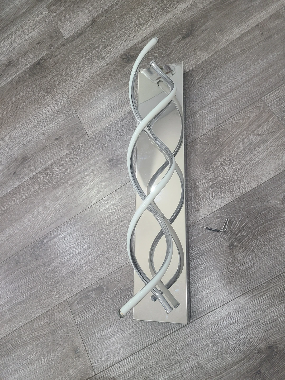 Modern Swirl LED Light Fixture