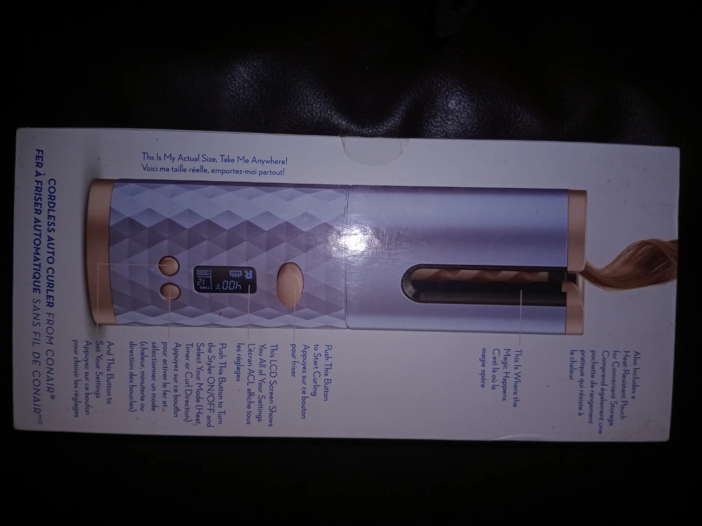 Brand New Conair Unbound Cordless Auto Curler - photo 3