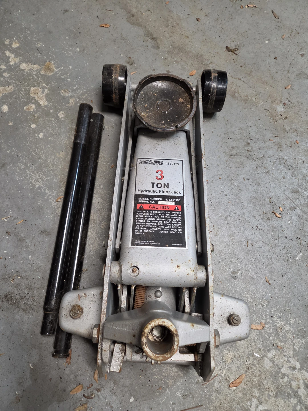 Sears 3 Ton hydraulic jack
