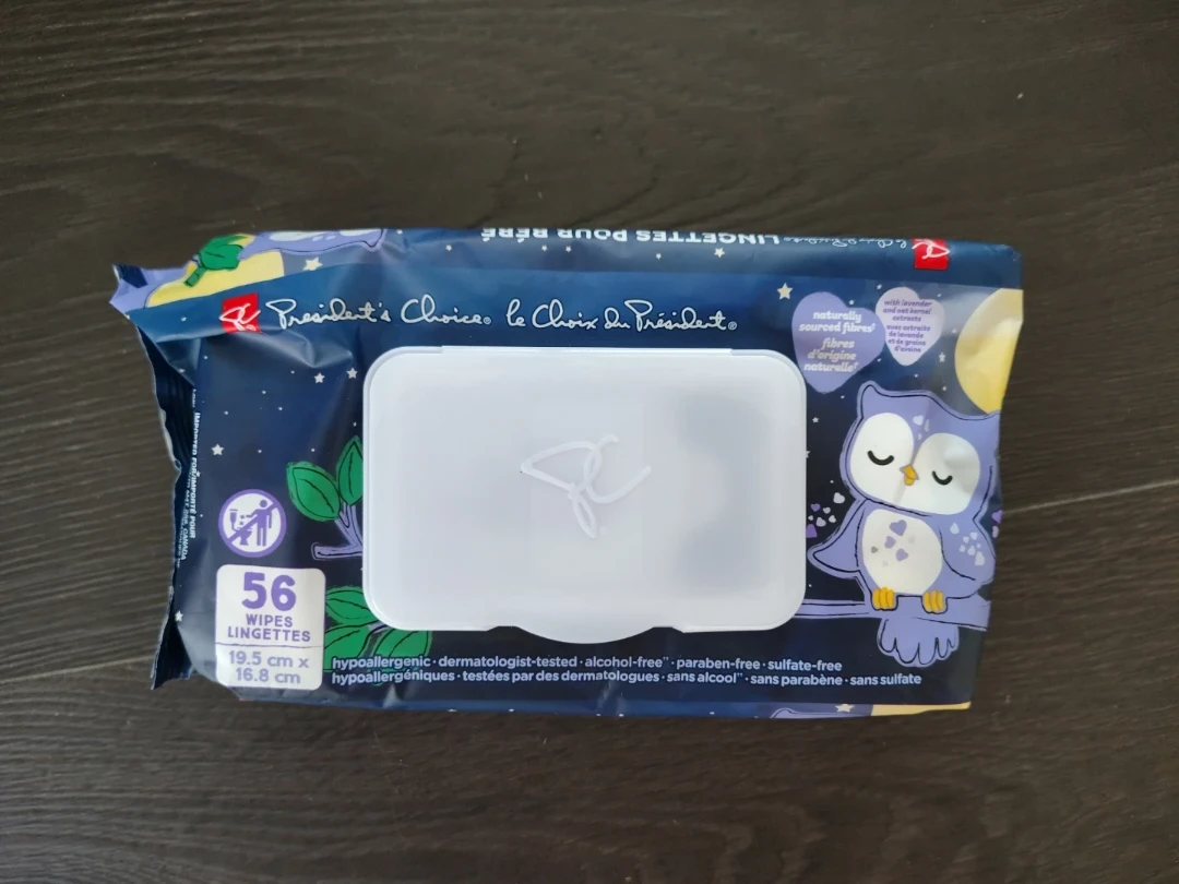 NEW! President's Choice Baby Wipes - 56 Count