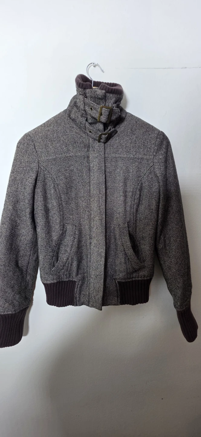 MNG CASUAL SPORTSWEAR  Women's Tweed Bomber Jacket - photo 3