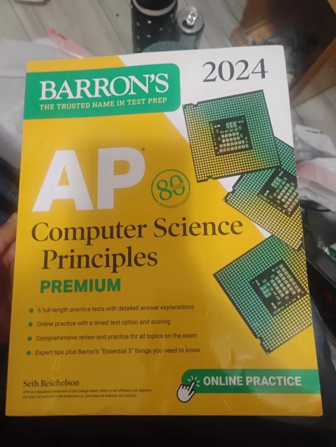 Barron's AP Computer Science Principles Premium 2024 Study Guide