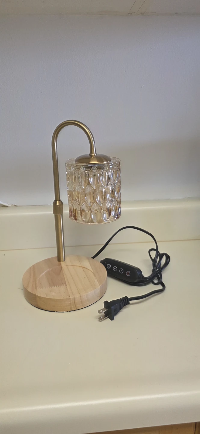 Adjustable Candle Warmer Lamp with 4-Level Dimmable Setting - photo 4