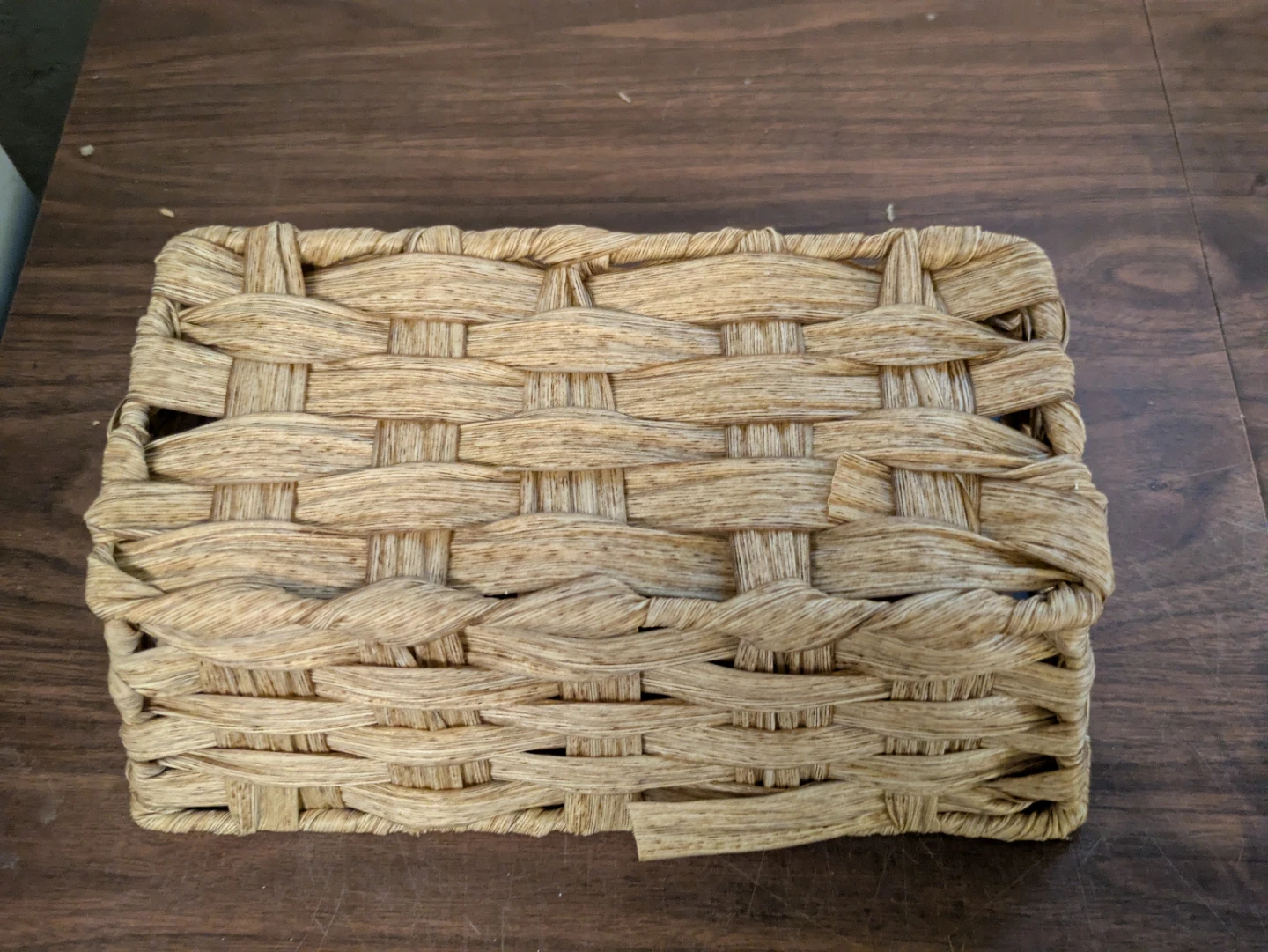 Woven Storage Basket with Handles - photo 3