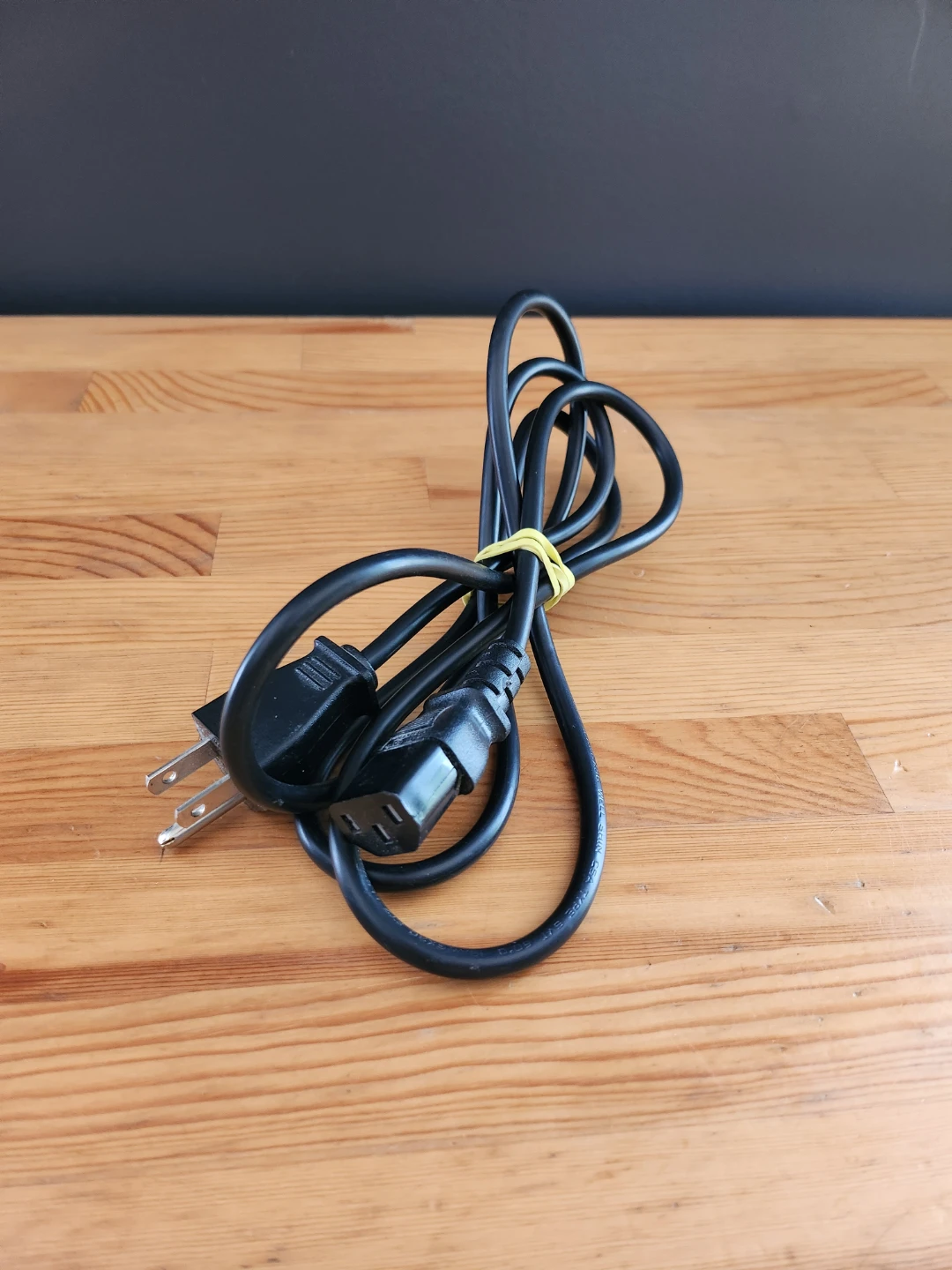 3-Prong Grounded Replacement Power Cord 6ft