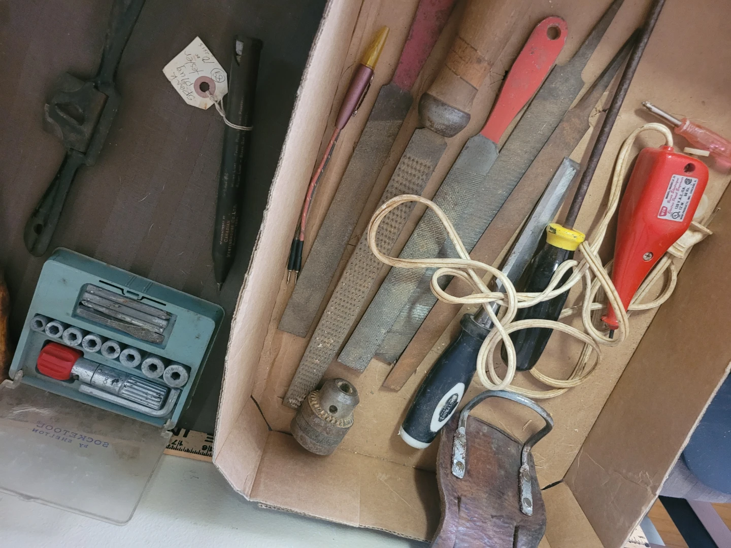 Lot Vintage Hand Tool Collection hatchet Wescott - photo 4