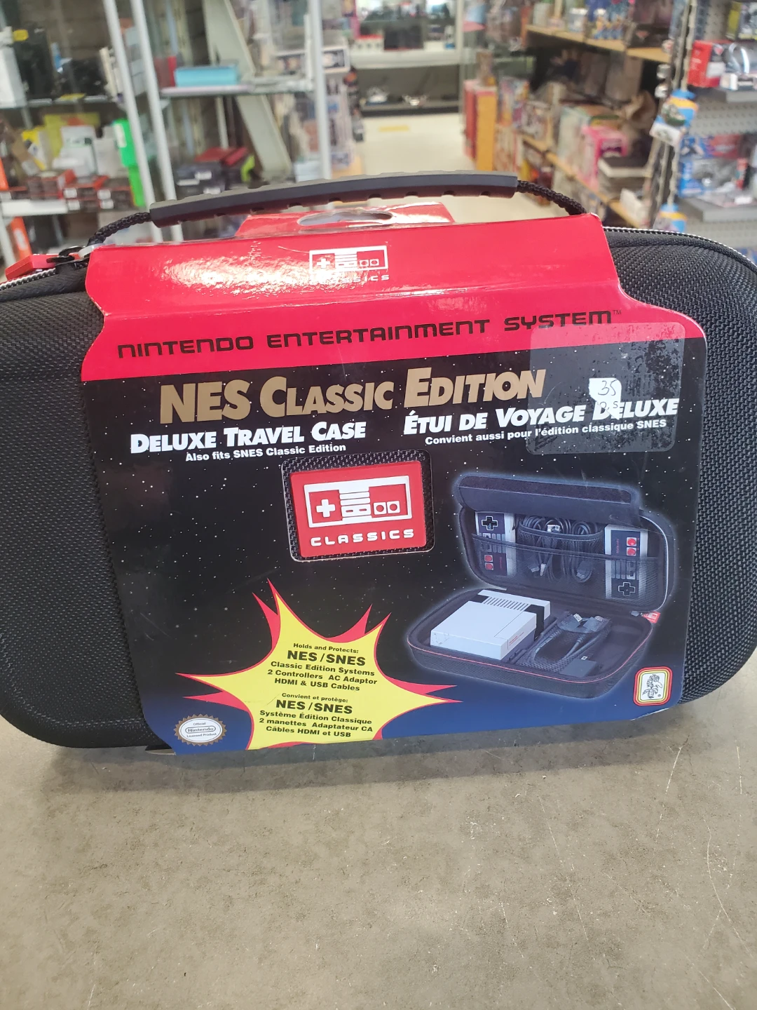 Nintendo NES Classic Edition Deluxe Travel Case