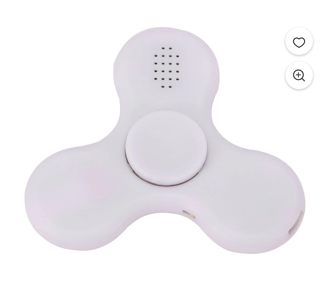 ❤️ Bluetooth LED Fidget Spinner with Built-In Speaker