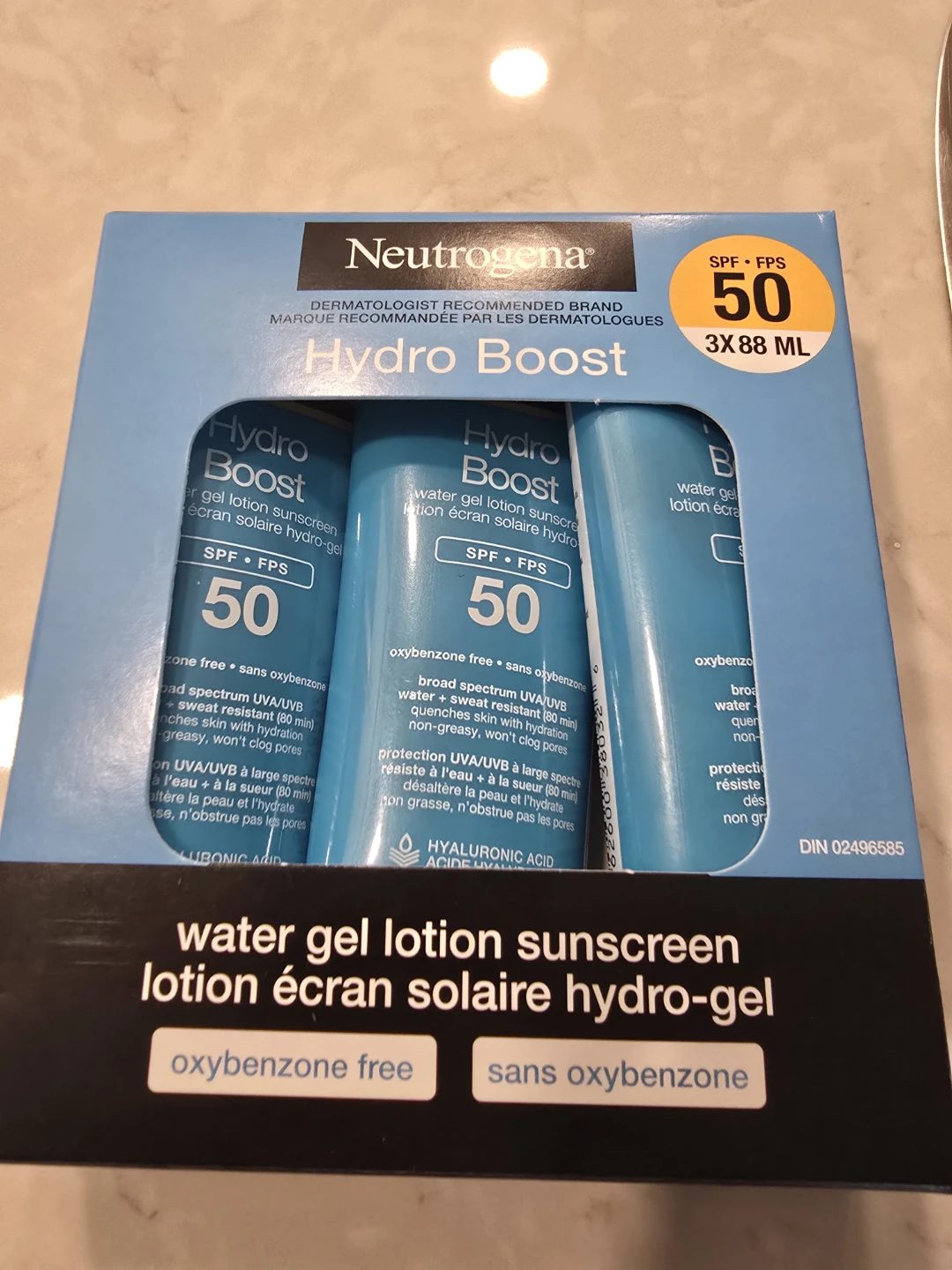 Neutrogena Hydro Boost Sunscreen Set (3 x 88 ML)