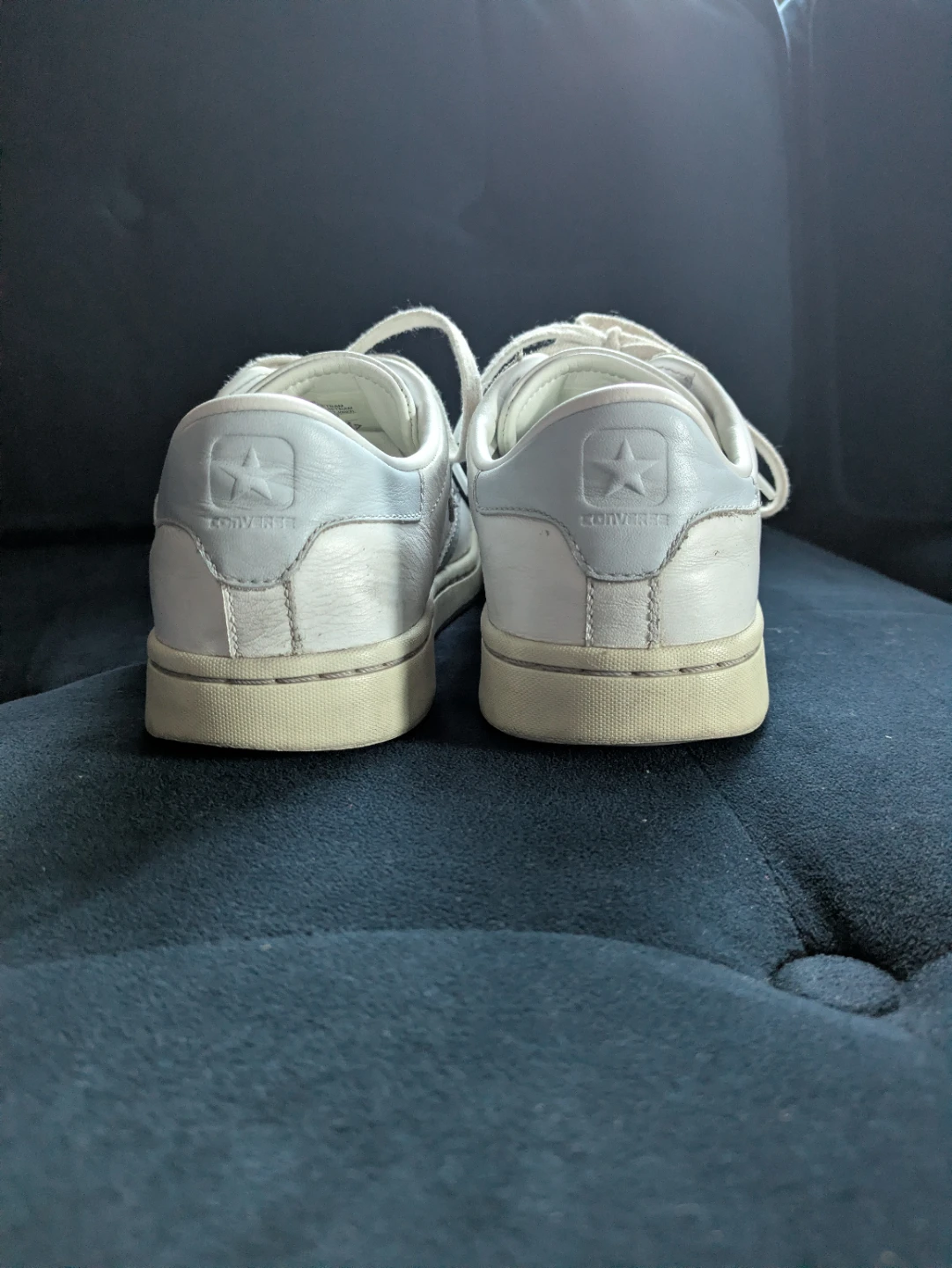 Converse Breakpoint Leather Low-Top White Sneakers 8 - photo 5