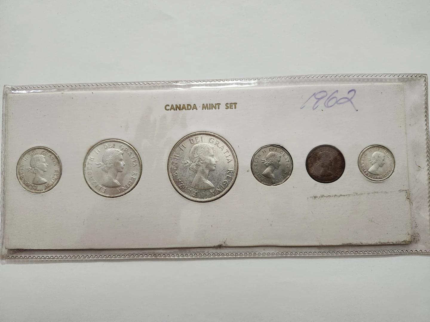 1962 Canada Mint Set Coins