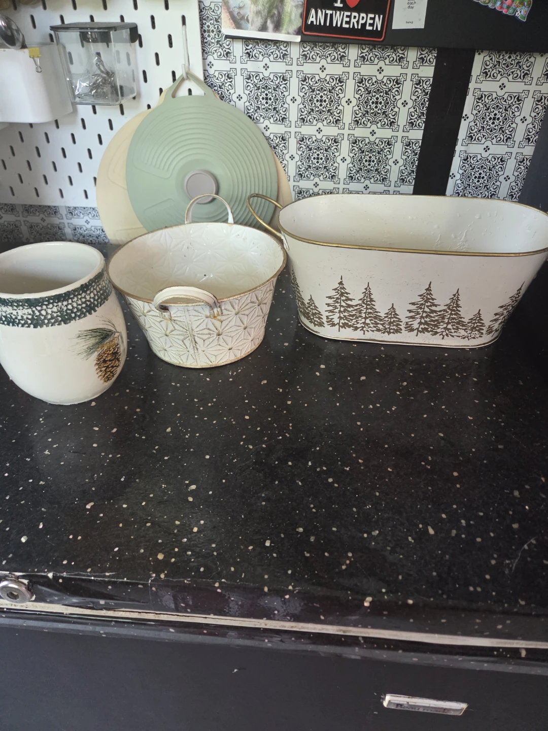 Decorative Tins with Handles