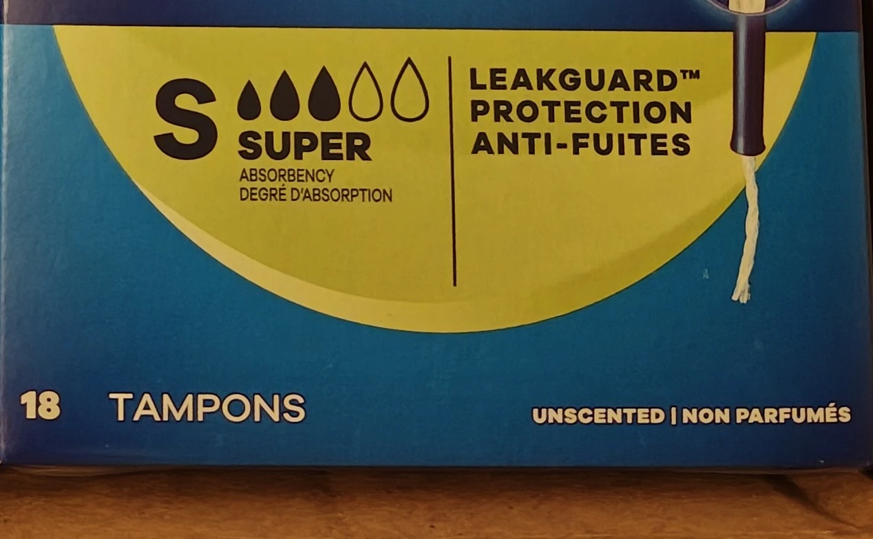 Tampax Pearl Super Absorbency Unopened 18 Pack - photo 2