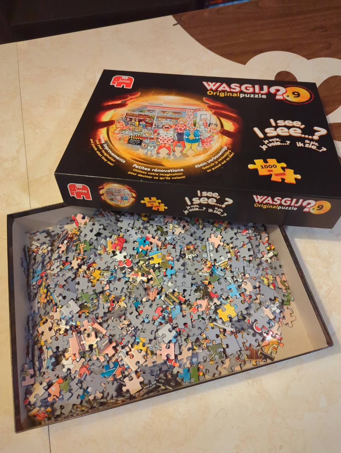 Jumbo Wasgij Original Puzzle #9 I See, I See... 1000 Pieces - photo 3
