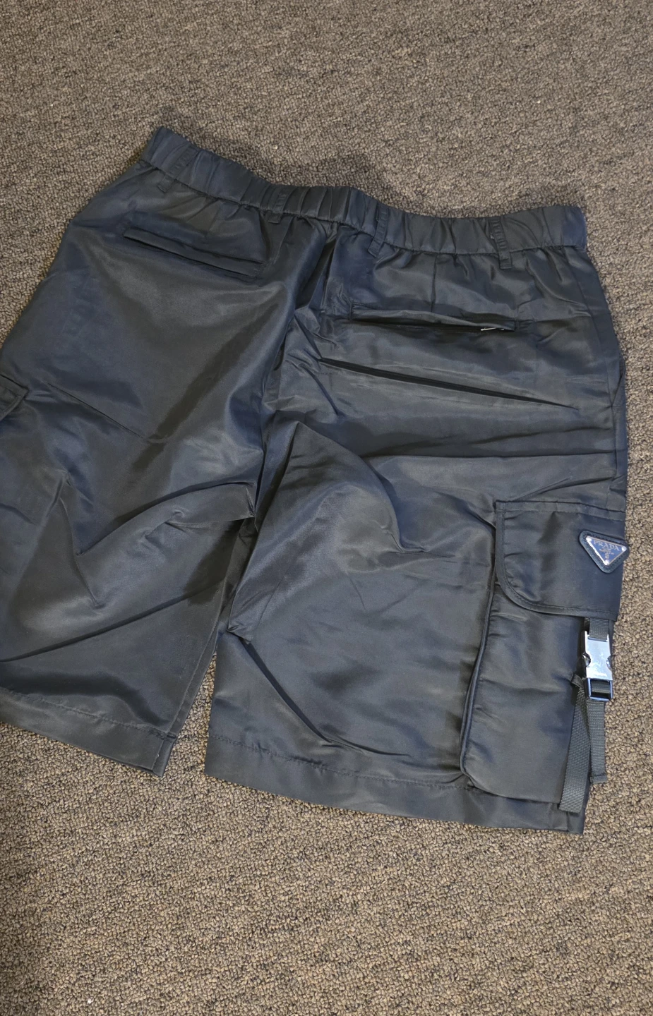 Prada Nylon Cargo Shorts - photo 2