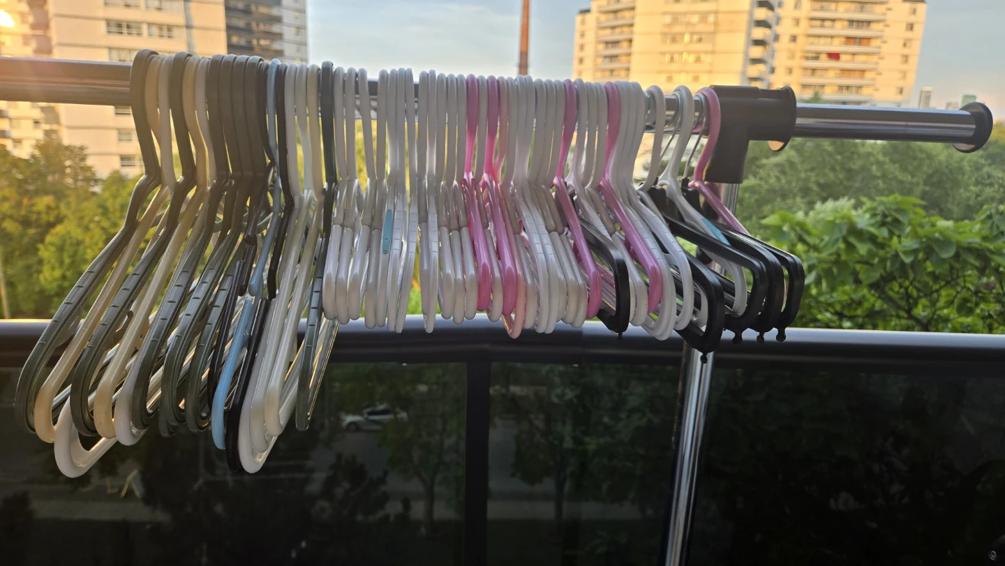 Clothes Drying Rack with Hangers - photo 2