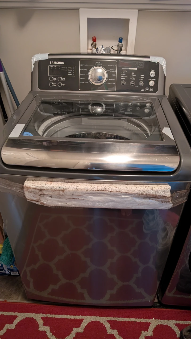 Samsung Top Load Clothes Washer WA5451ANP/XA - photo 5