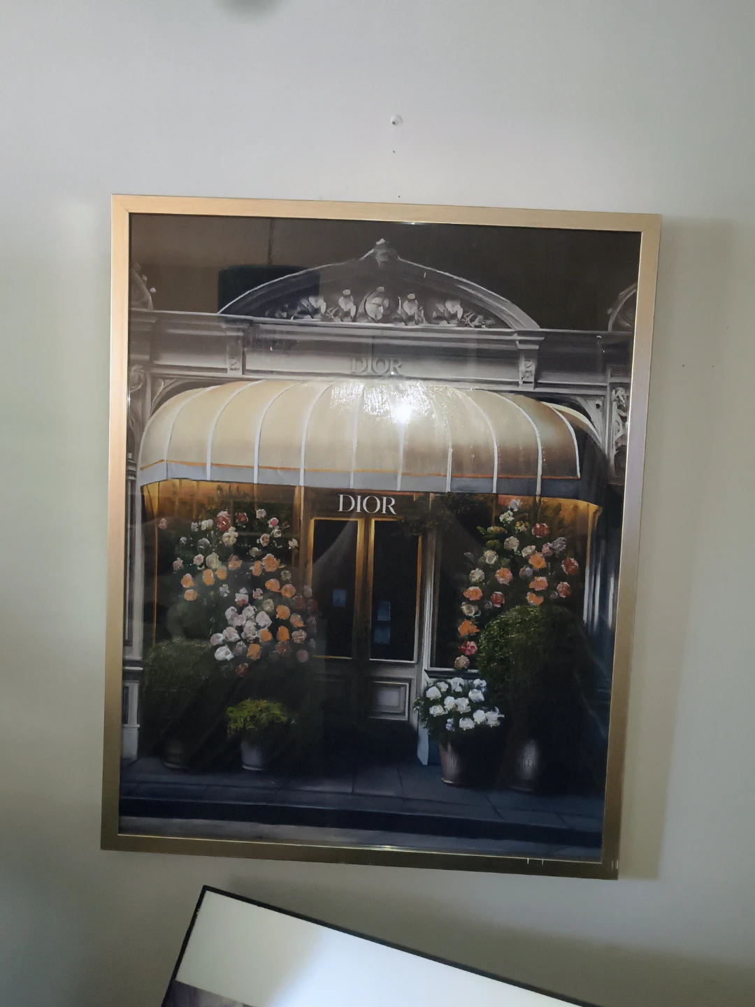 Dior Storefront Framed Wall Art