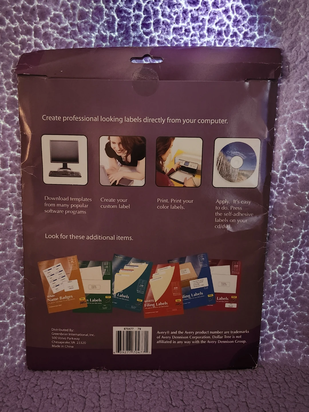 Printer Creations Self-Adhesive CD/DVD Labels - photo 2