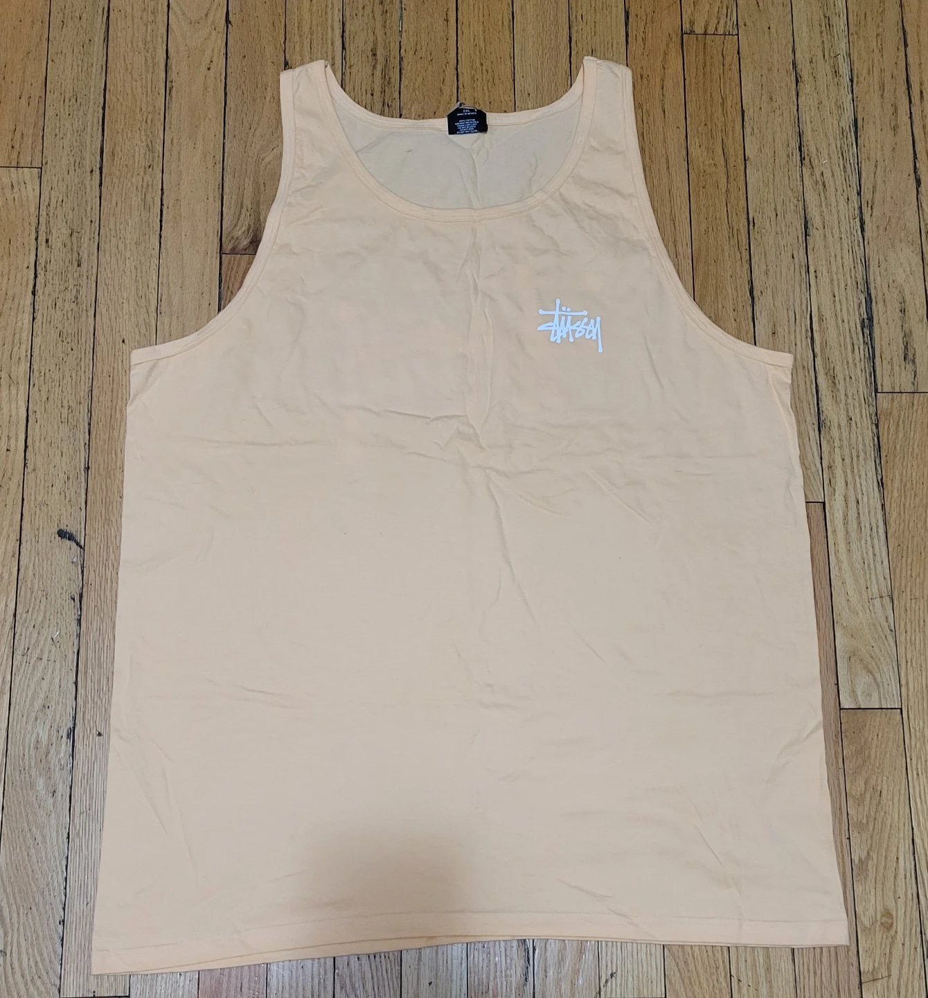 Stüssy Tank Top XXL Peach NWOT