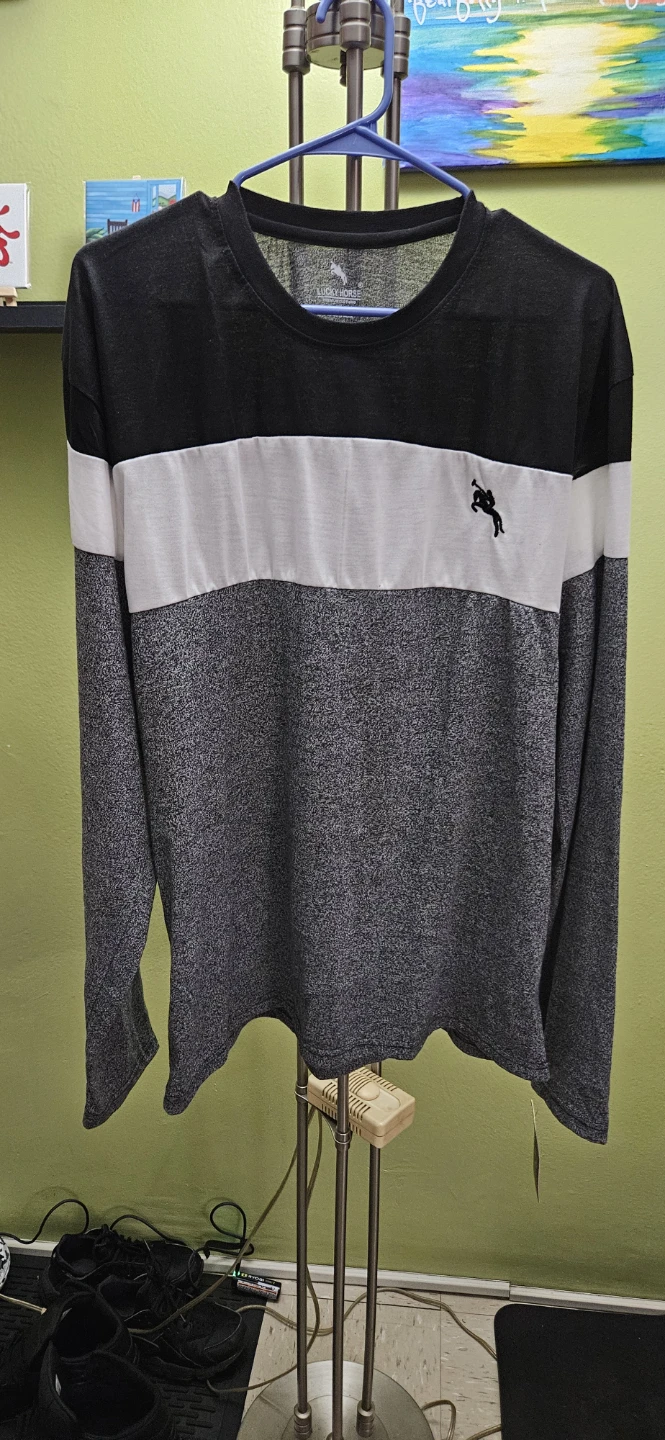 Lucky Horse Long Sleeve Shirt XL