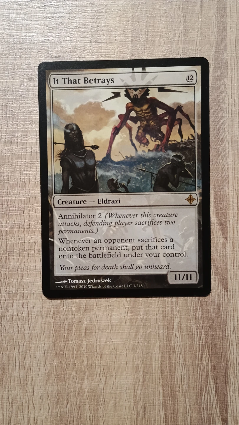 It That Betrays - Magic The Gathering Card