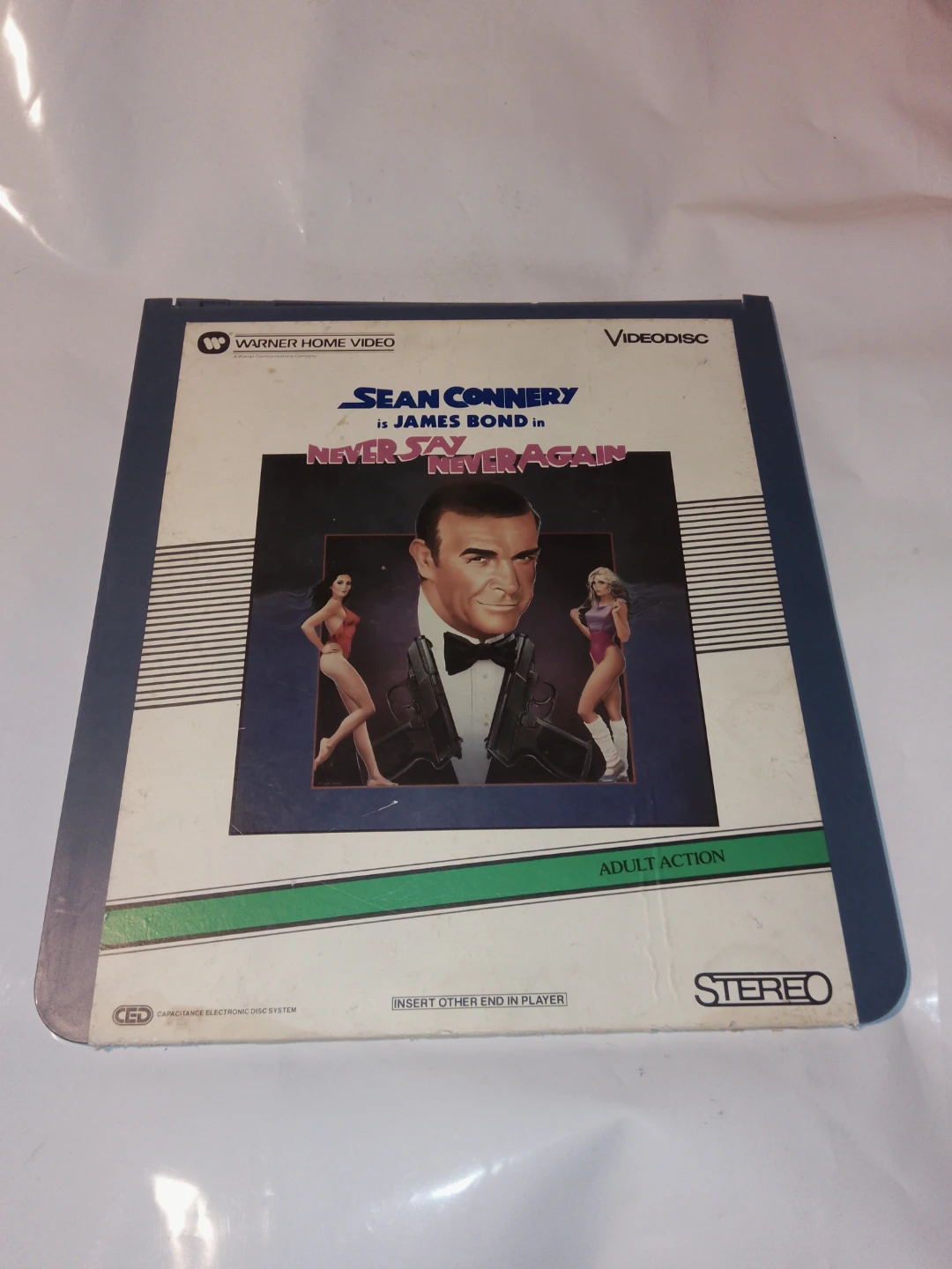 James Bond Never Say Never Again Videodisc