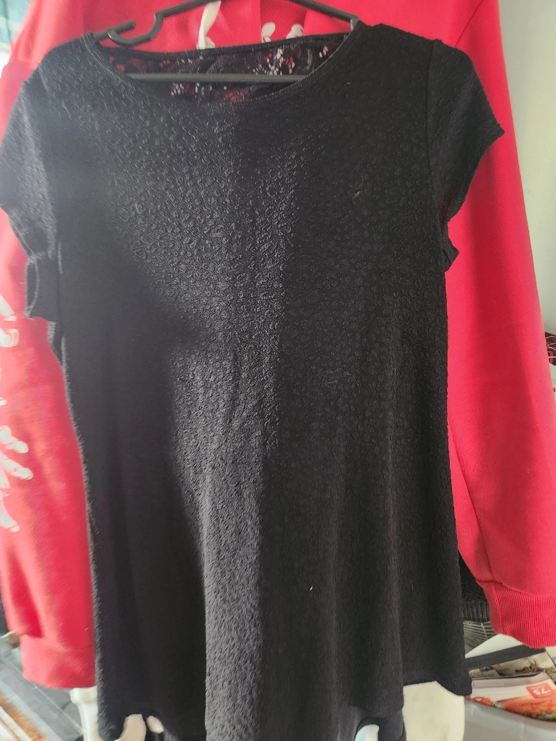 Black Lace Back Top - photo 2