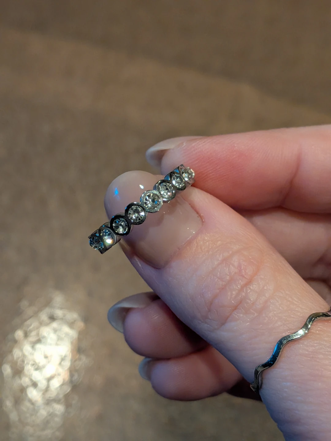 Size 7 Circular Eternity Ring